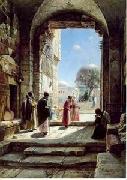 Arab or Arabic people and life. Orientalism oil paintings 124, unknow artist